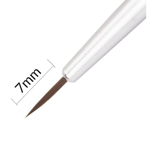 Pennello Nail Art 000 Molly Lac Grigio - immagine 2