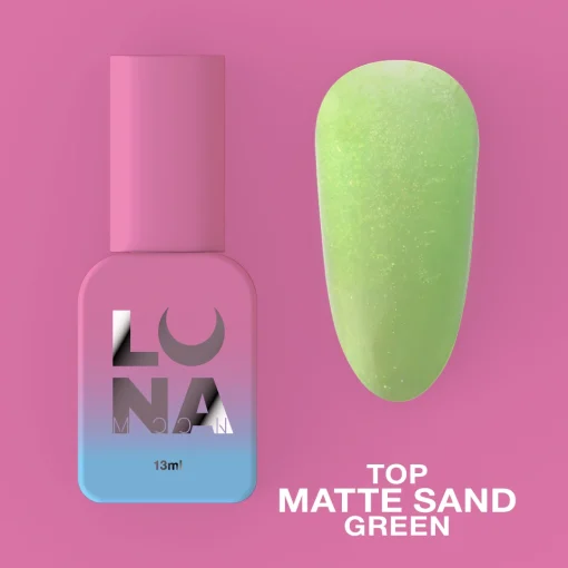 LUNA - TOP MATTE SAND GREEN - 13ml