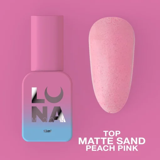 LUNA - TOP MATTE SAND PEACH PINK - 13ml