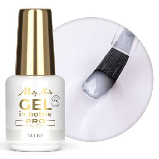 Molly Nails - Gel in Bottle Pro Salon - Milky 15gr