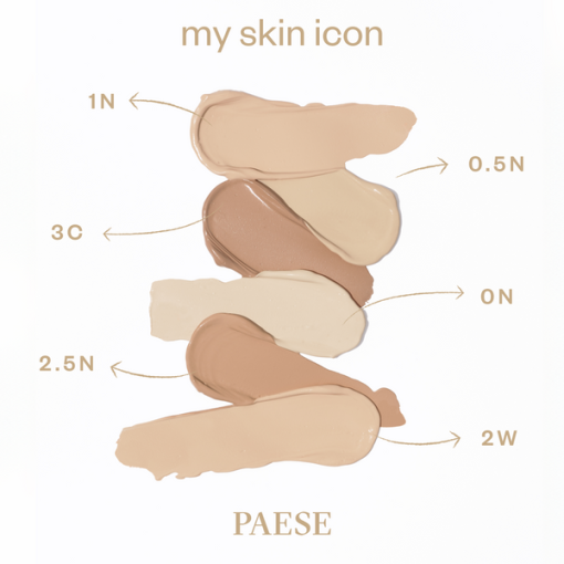 PAESE - MY SKIN ICON FONDOTINTA OPACIZZANTE 33ml -0,5N PORCELAIN - immagine 3