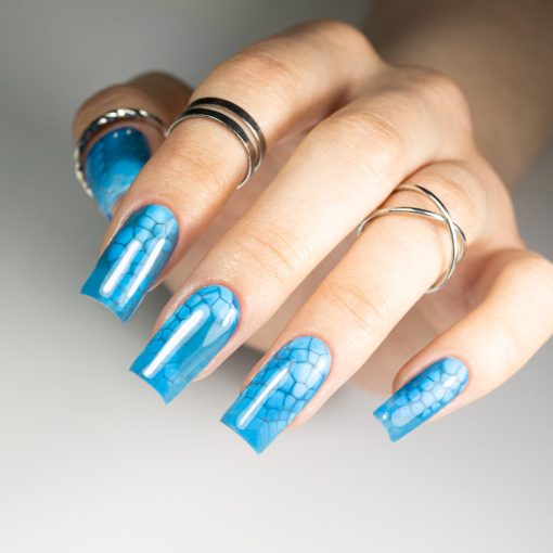 Molly Nails - Top Crystal Glass 10gr- Baby Blue - immagine 2