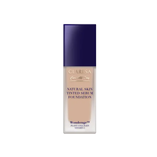 CLARESA - FONDOTINTA- NATURAL SKIN - 2N MEDIUM NATURAL 32ml - immagine 3