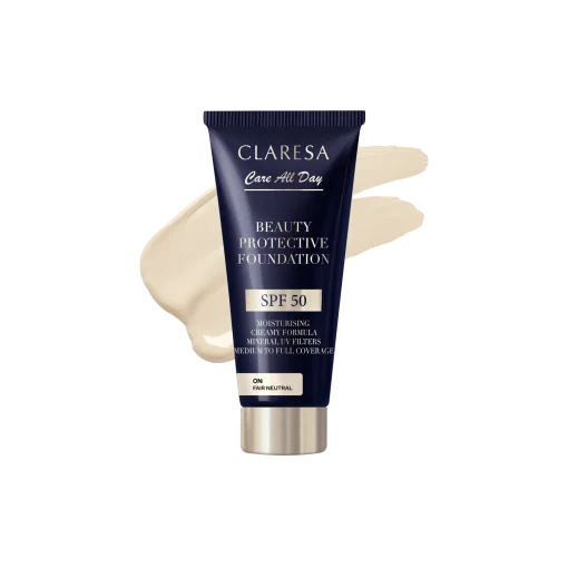 CLARESA - FONDOTINTA IDRATANTE CON SPF50 - 0N FAIR NEUTRAL 30ml