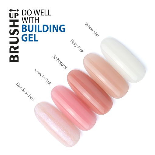 Brush UP! BUILDING GEL - ICE CLEAR 12ml - immagine 2