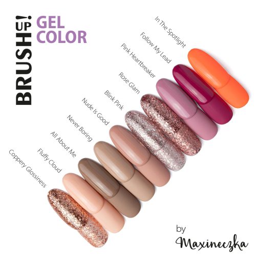 Brush UP! GEL COLOR - PINK HEARTBREAKER - 5gr - immagine 3