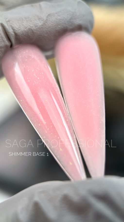 SAGA Professional - COVER SHIMMER BASE n.01 - 15ml - immagine 2