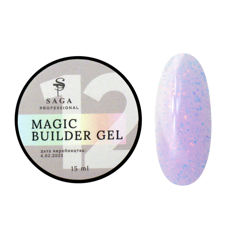 SAGA Professional - BUILDER GEL MAGIC n.12 - 15ml