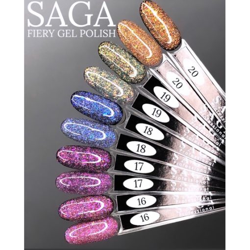 SAGA Professional - FIERY GEL n.20 - 9ml - immagine 3
