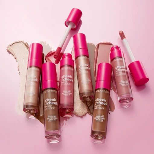 CLARESA - CHEECK 2 CHEECK - 01 CRYSTAL LIGHT - ILLUMINANTE LIQUIDO - immagine 2