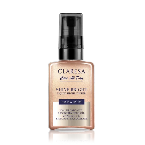CLARESA - CARE ALL DAY - ILLUMINANTE VISO E CORPO - 50ml - immagine 2
