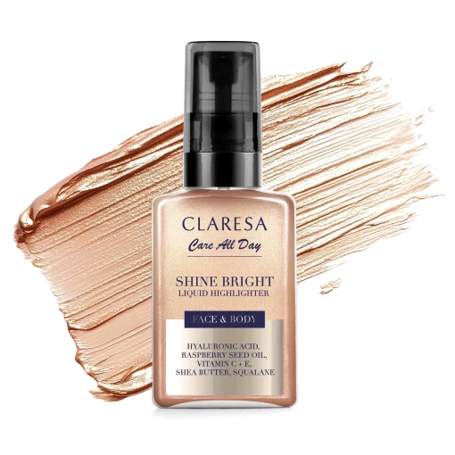 CLARESA - CARE ALL DAY - ILLUMINANTE VISO E CORPO - 50ml