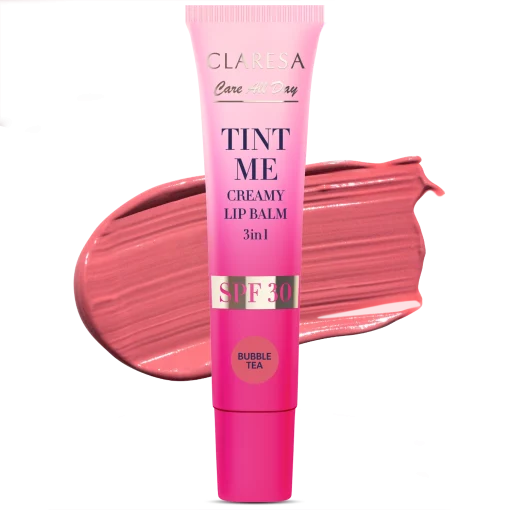 CLARESA - TINT ME BUBBLETEA - BALSAMO LABBRA COLORATO 3in1 con SPF30