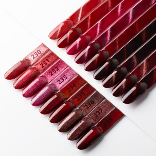 MOLLY NAILS - CAT EYE RED n.237 - 8ml - immagine 2
