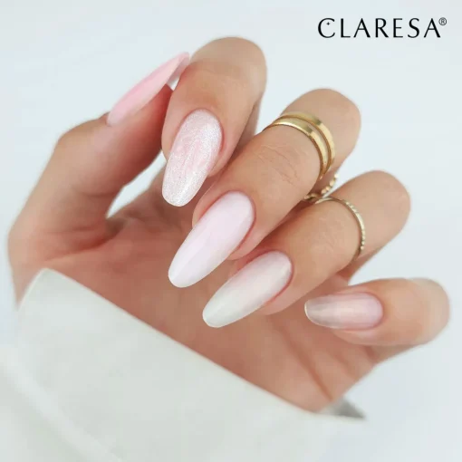 CLARESA - HARD & EASY BUILDER GEL - MILKY PINK - 45gr - immagine 3