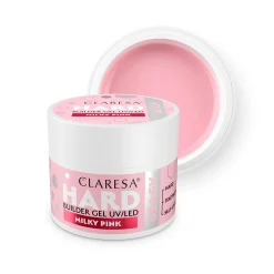 CLARESA - HARD & EASY BUILDER GEL - MILKY PINK - 45gr