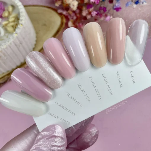 CLARESA - HARD & EASY BUILDER GEL - MILKY PINK - 45gr - immagine 4