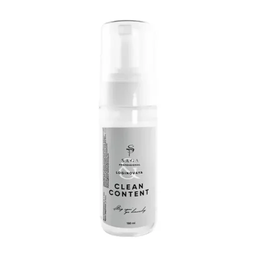 SAGA - CLEAN CONTENT - 150ml (schiuma detergente manicure)