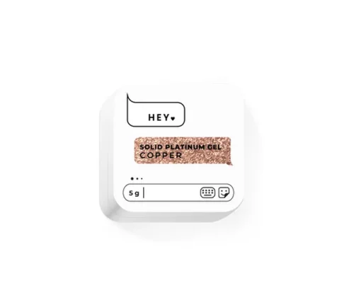 HEY LOVE - SOLID PLATINUM GEL - COOPER  - 5gr