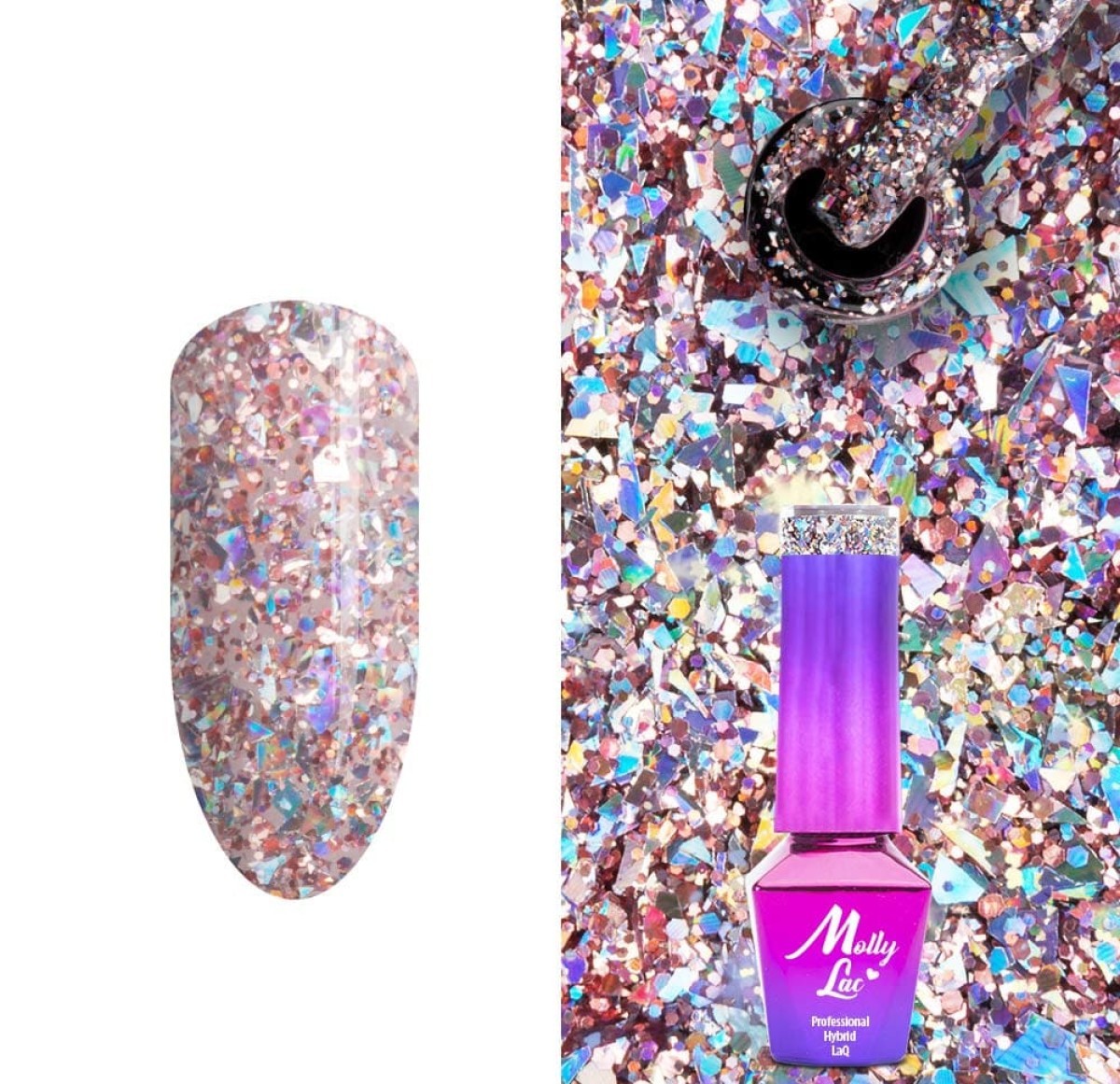 532 Crushed Diamonds 5ml - Molly Lac