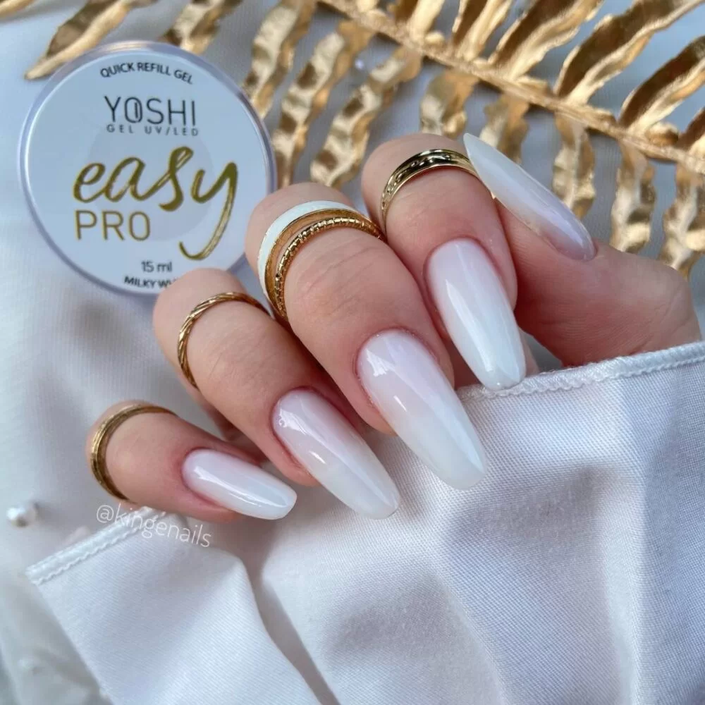 YOSHI - GEL EASY PRO - MILKY WHITE - 15ml - immagine 3