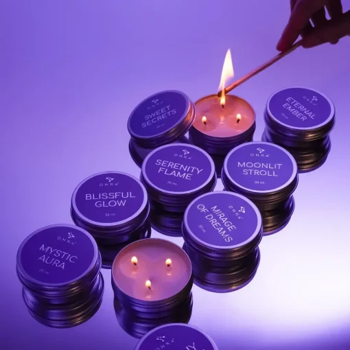 DNKA - MASSAGE CANDLE - SERENITY FLAME - 30ml - immagine 3
