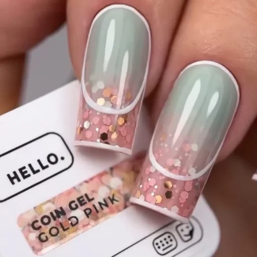 HEY LOVE - COIN GEL - GOLD PINK - 5gr - immagine 3