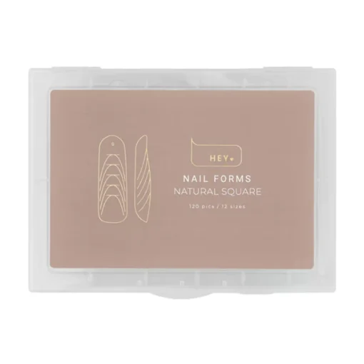 HEY LOVE - DUAL FORM - NATURAL SQUARE - 120pcs