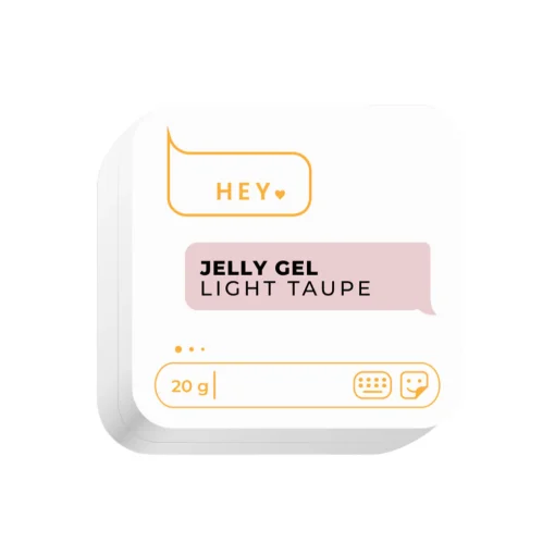 HEY LOVE - JELLY GEL LIGHT TAUPE - 20gr