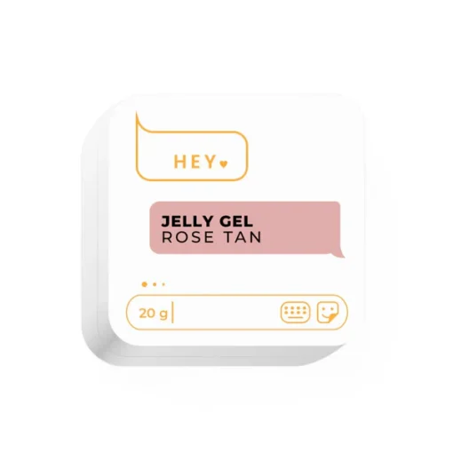 HEY LOVE - JELLY GEL ROSE TAN- 20gr