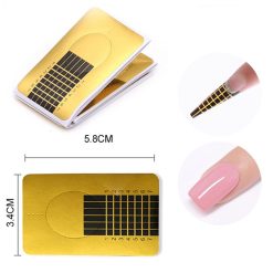 Alternative view of NAIL FORM - STANDARD - ARGENTO 500pcs