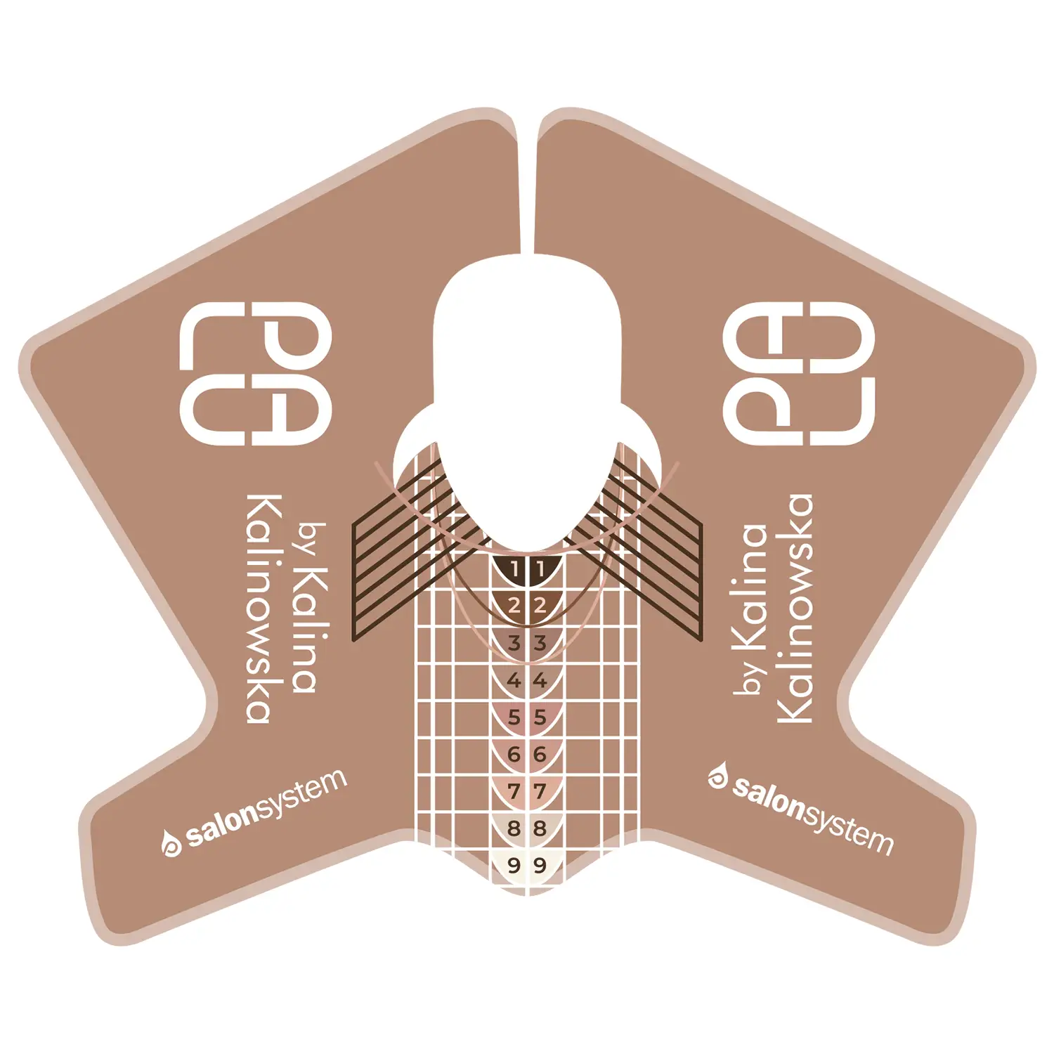 PALU - NAIL FORM BY KALINA KALINOWSKA - 100pcs