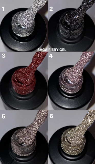 SAGA Professional - FIERY GEL n.02 - 10ml - immagine 2