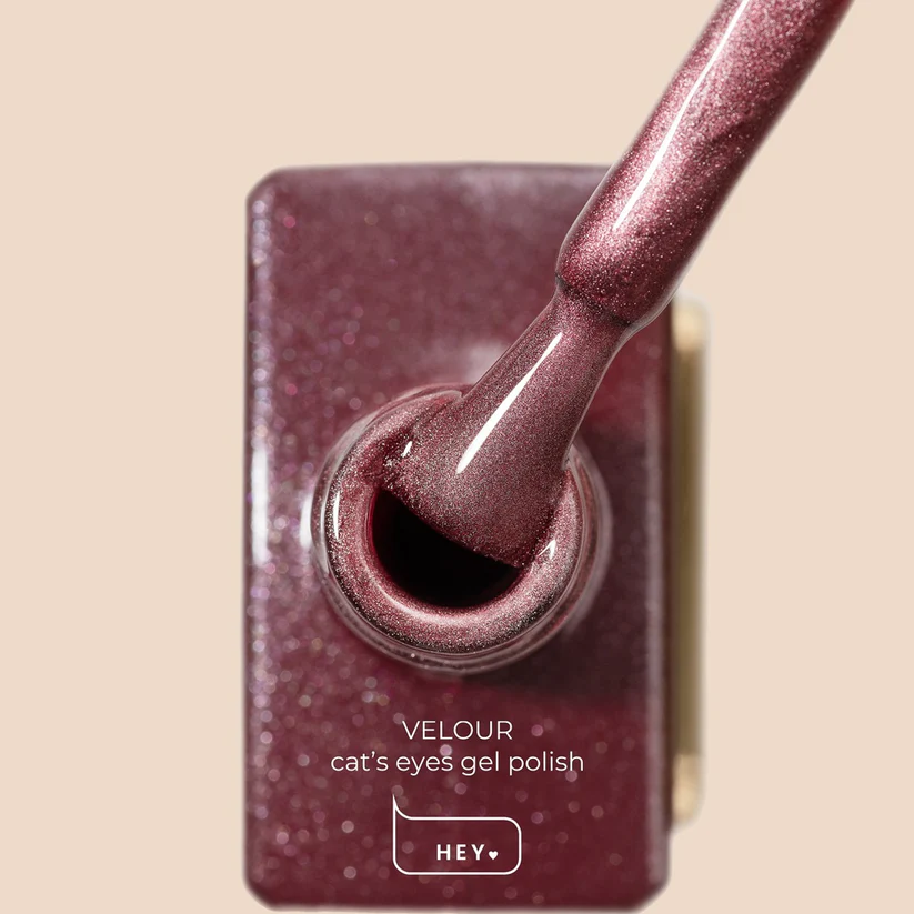 HEY LOVE - GEL POLISH - CAT EYE - VELOUR - 15ml - immagine 2