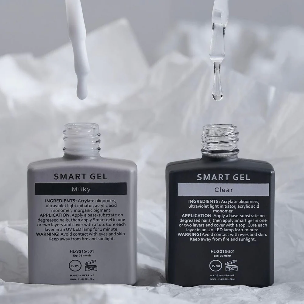 HEY LOVE - SMART GEL - CLEAR - 15ml - immagine 2