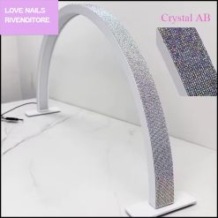 Lampada ad arco Swarovski Crystal