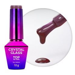 MOLLY NAILS - TOP CRYSTAL GLASS - PURPLE PLUM  - 10ml