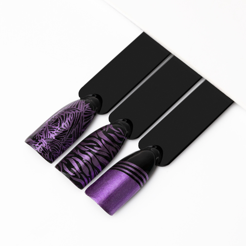 MOLLY NAILS - PRO STAMPING n.09 - 10ml LILAC CHROME - immagine 2