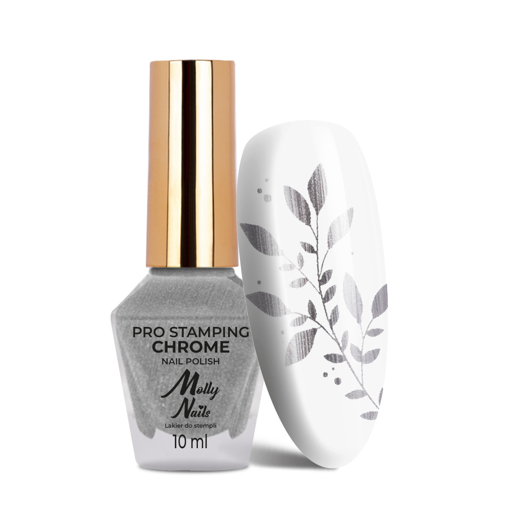MOLLY NAILS - PRO STAMPING n.05 - 10ml SILVER CHROME