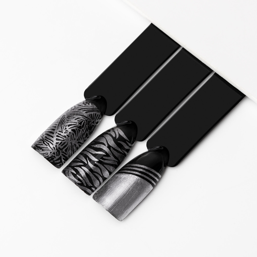 MOLLY NAILS - PRO STAMPING n.05 - 10ml SILVER CHROME - immagine 3