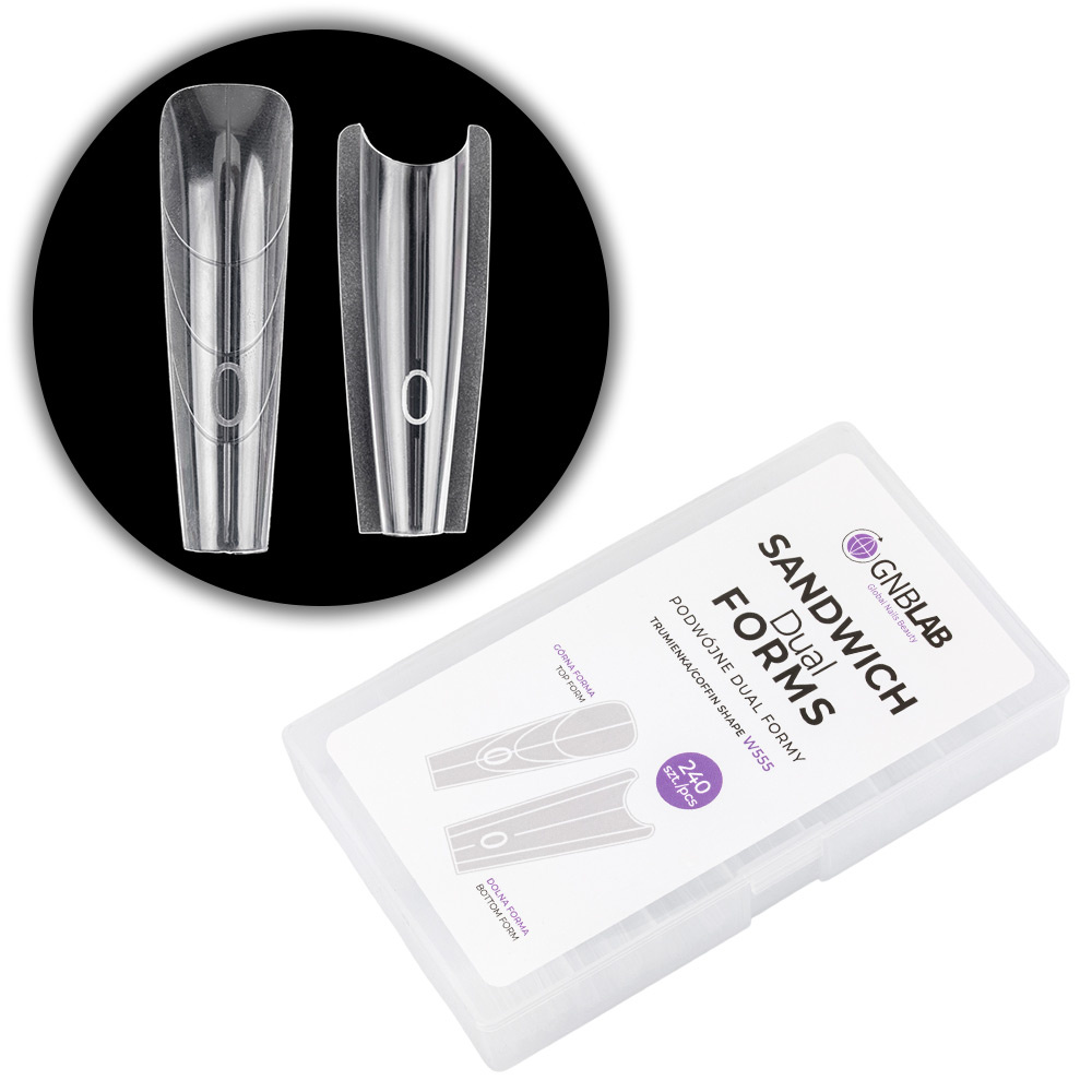 DUAL FORM SANDWICH - COFFIN SHAPE - 240pcs