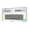 CLAVIER - CIGLIA A CIUFFETTI - DOPPIO VOLUME - BEDU2O - 11mm