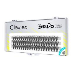 CLAVIER - CIGLIA A CIUFFETTI - DOPPIO VOLUME - BEDU2O - 11mm