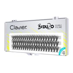 CLAVIER - CIGLIA A CIUFFETTI - DOPPIO VOLUME - BEDU2O - 12mm