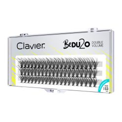 CLAVIER - CIGLIA A CIUFFETTI - DOPPIO VOLUME - BEDU2O - 13mm