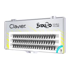 CLAVIER - CIGLIA A CIUFFETTI - DOPPIO VOLUME - BEDU2O - 9mm