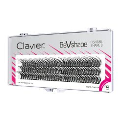 CLAVIER - CIGLIA A CIUFFETTI - FISHTAIL - BEVSHAPE - 14mm