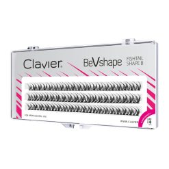 CLAVIER - CIGLIA A CIUFFETTI - FISHTAIL - BEVSHAPE - 8mm
