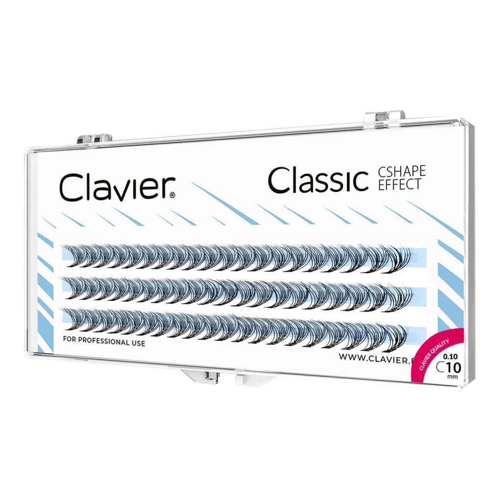 CLAVIER - CIGLIA A CIUFFETTI - CLASSIC - 10mm