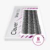 CLAVIER - CIGLIA A CIUFFETTI - VSHAPE - 8mm